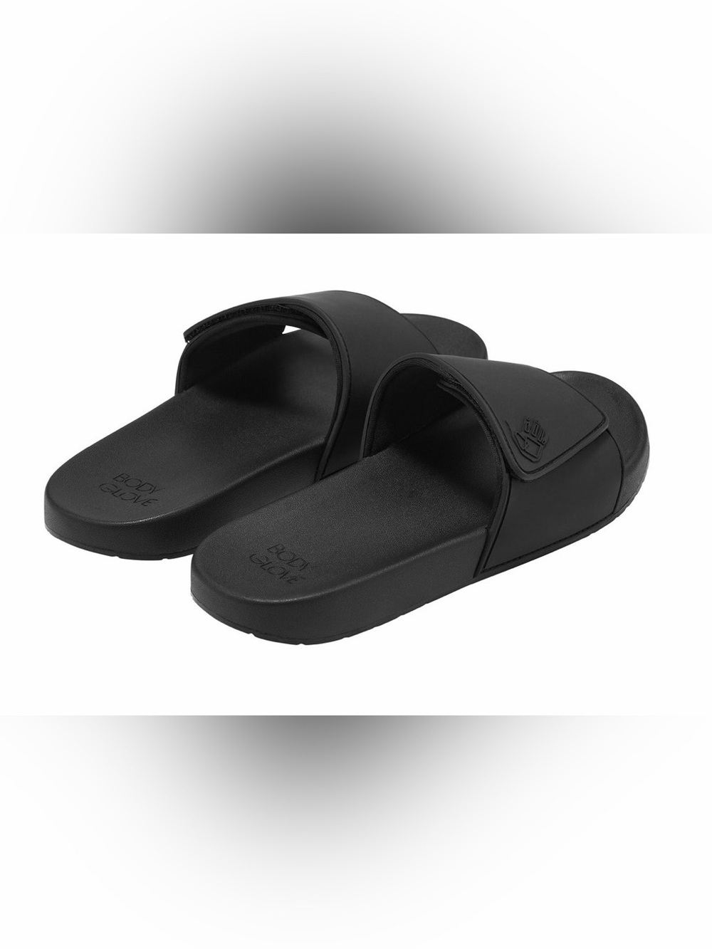 NWT Body Glove Kids Comfort Slide Adjustable Sandals Black Size S 12/13 - Picture 5 of 5